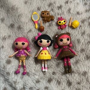 LALALOOPSY MINIS 💖 including (most) accessories + pets :D
